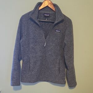 Patagonia Women's Charcoal Synchilla 3/4 Zip